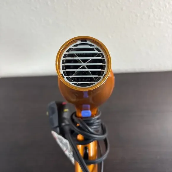 Conair Hair Blow Dryer Infiniti PRO Orange Ceramic Used - Picture 4 of 4